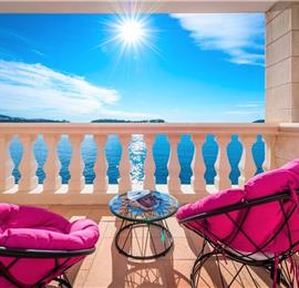 Luxury 5 Bedroom Villa with Heated Pool, Jacuzzi, Steam Room and Sea Views in Lozica near Dubrovnik, Sleeps 10
